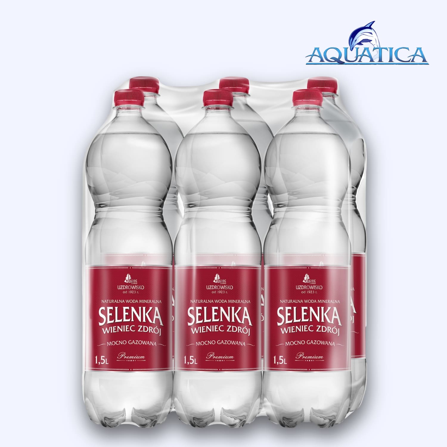 Selenka 1,5 l mocno gazowana (6 szt.) 1 Selenka 1,5 l mocno gazowana zgrzewka